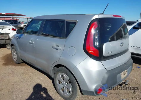 2015 Kia Soul из США, поврежденный, VIN KNDJN2A24F7792011